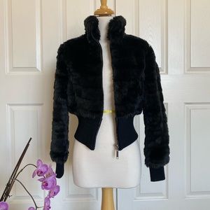 JouJou faux jacket black S